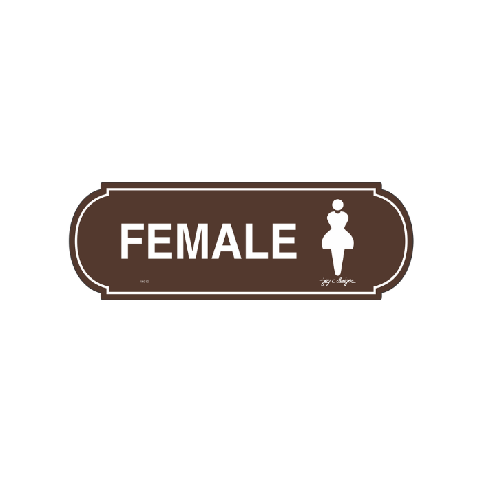 Female Restroom Signage