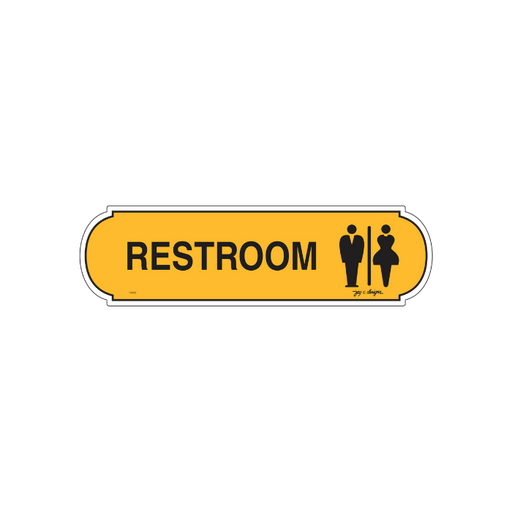 Male/Female Restroom Signage