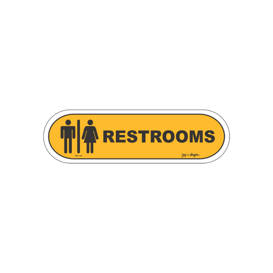 Male/Female Restroom Acrylic Signage