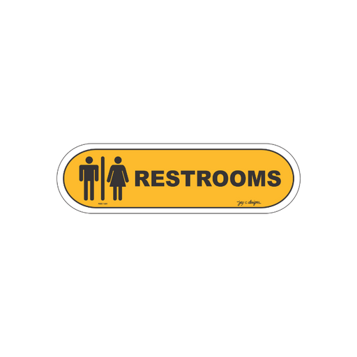 Male/Female Restroom Acrylic Signage