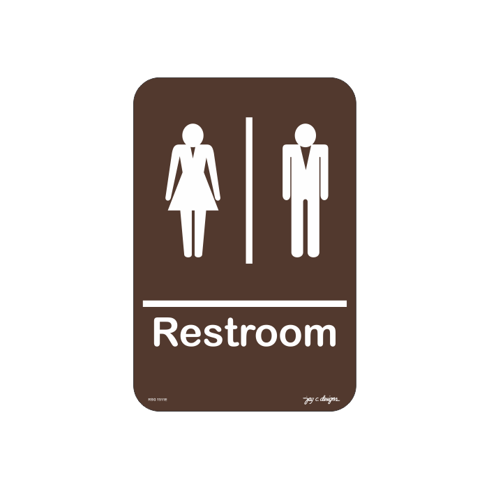 Male/Female Restroom _ Acrylic Signage