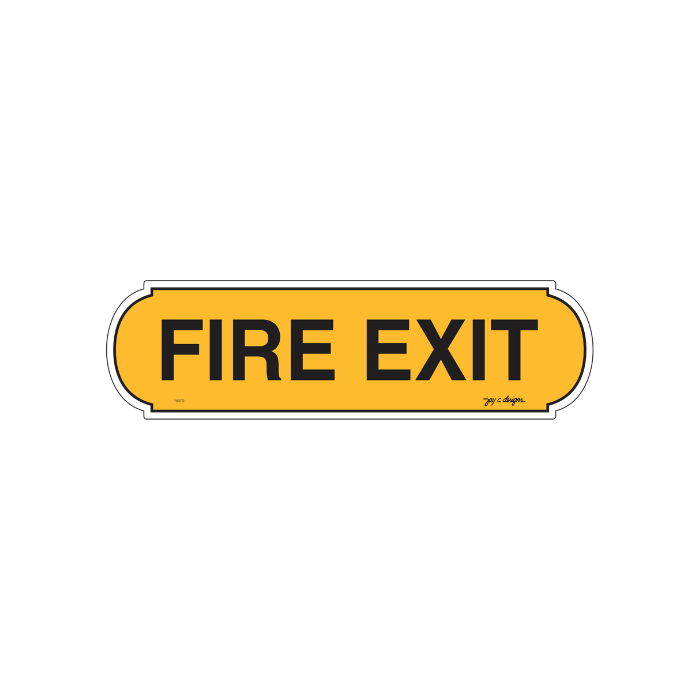 Fire Exit Acrylic Signage