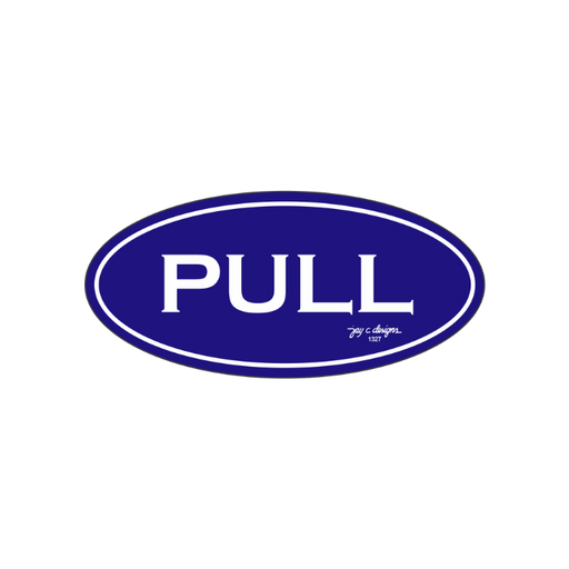 Pull Acrylic Signage