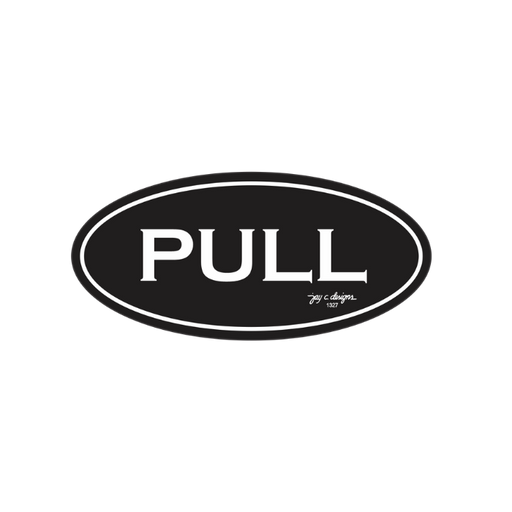 Pull Acrylic Signage