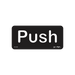 Push _ Acrylic Signage