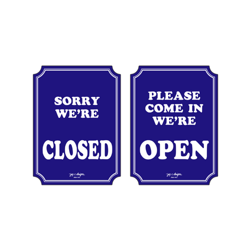 Open/Closed Acrylic Signage