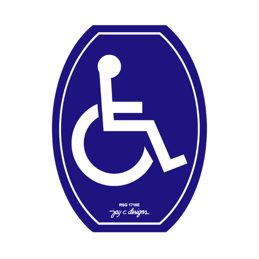 Disabled Symbol Acrylic Signage