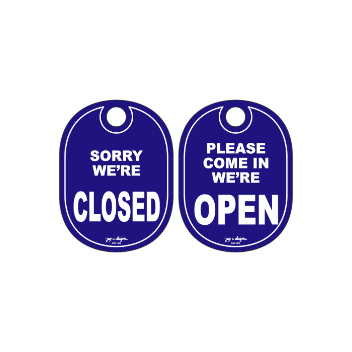 Acrylic Signage Philippines - Open/Closed Sign – Jay C. Designs