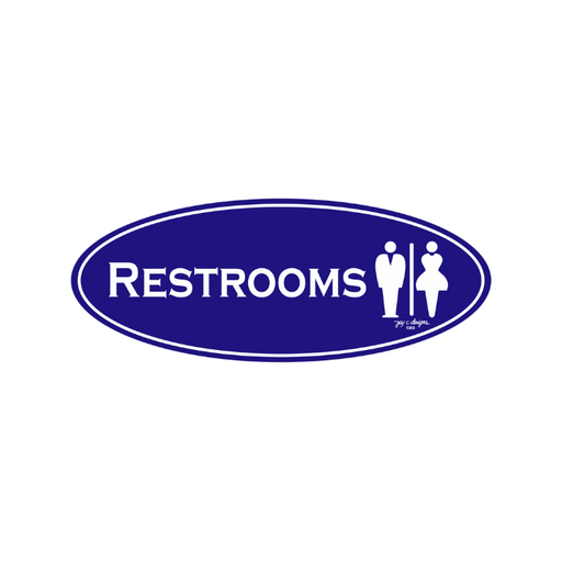 Male/Female Restroom Signage