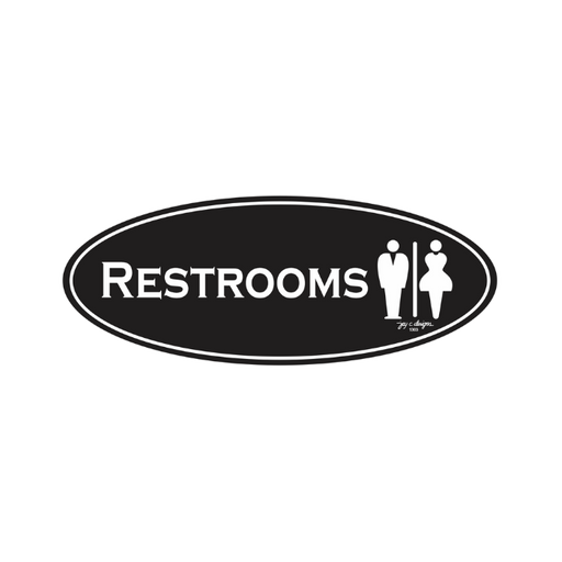 Male/Female Restroom Signage