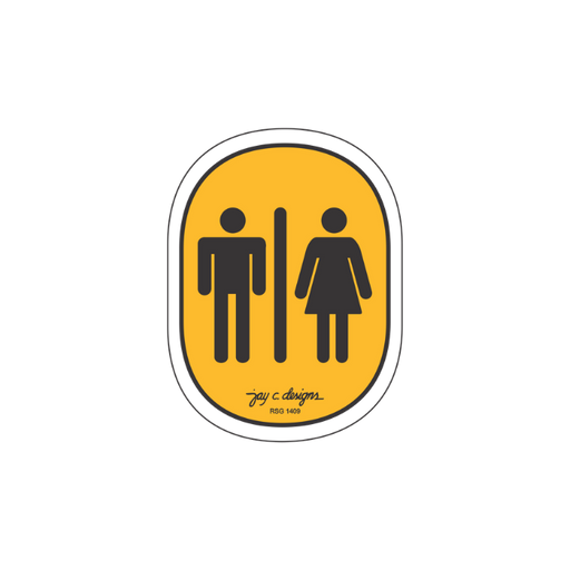 Male/Female Restroom Acrylic Sign