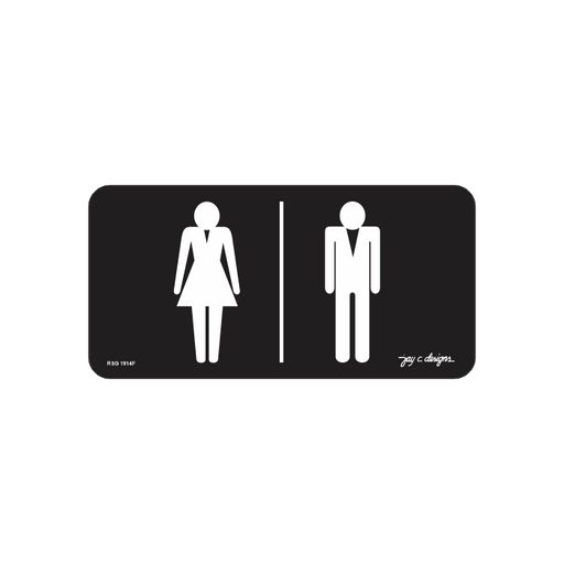 Female/Male Restroom _ Acrylic Signage