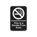 Smoke Free Area _ Acrylic Signage