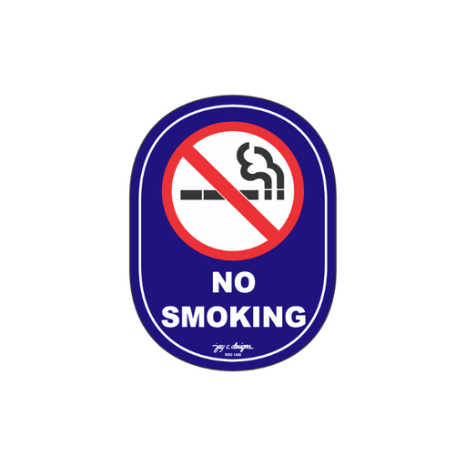 No Smoking Acrylic Signage