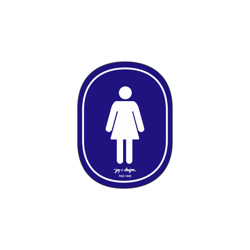 Female Restroom Acrylic Signage